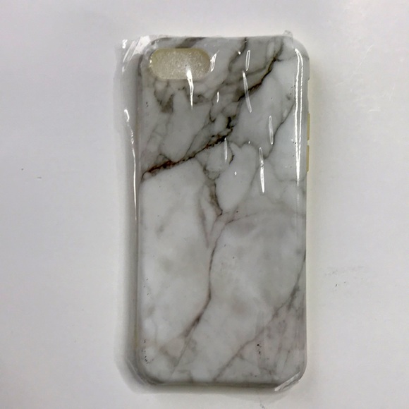 2 New iPhone 7 Phone Cases. (Pink and white and White Marble) - Picture 2 of 2